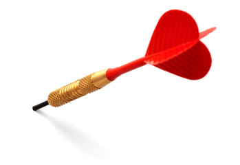 dart isolated on white