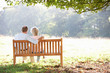 © Monkey Business - Senior couple sitting outdoors
