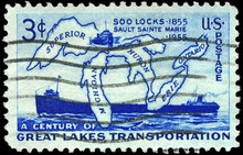USA - CIRCA 1955 Great Lakes