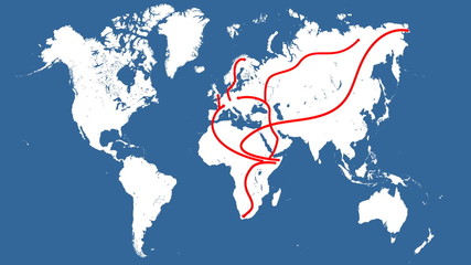 hypothesis of migration of the human race