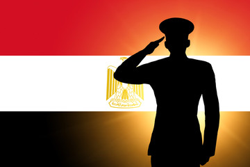 Poster - The Egyptian flag