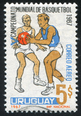 Sticker - basketball