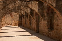 Arches In San Jose Mission In San Antonio, Texas