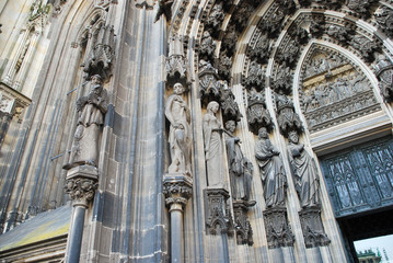 Wall Mural - Door of Cologne cathedral