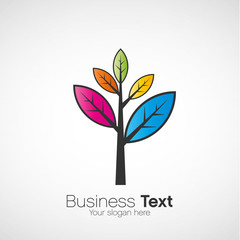 Canvas Print - logo business