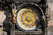 Prague Famous Sights - Astronomical Clock Detail