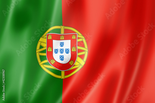 Naklejka ścienna Portuguese flag