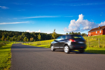 Wall Mural - Car travel