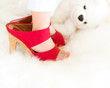 © Sunny studio - High heels and teddy bear