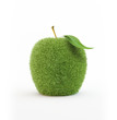 Grass covered apple