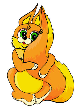 squirrel cartoon