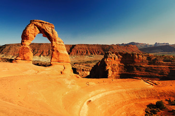 Beautiful delicate arch