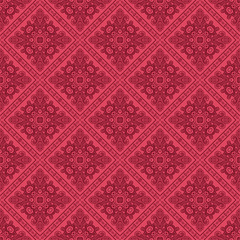 Poster - Decorative retro pattern