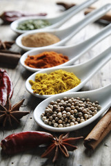 Wall Mural - Spices