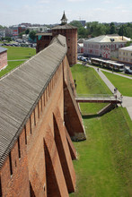 Kremlin Wall In Kolomna