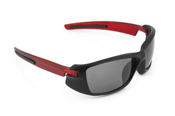 fashion red colorful sport sunglasses