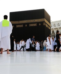 Fototapete - Makkah Kaaba Hajj Muslims