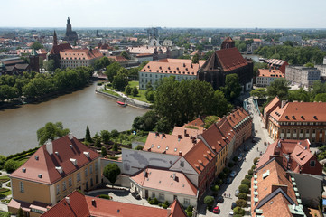 Wall Mural - Wrocław w panoramie