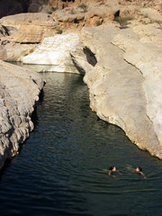 Natural Wadi in Oman