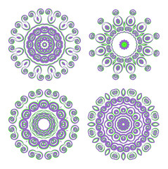 Aufkleber - Ornamental pattern