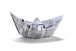 © auryndrikson - bateau origami journal annonce