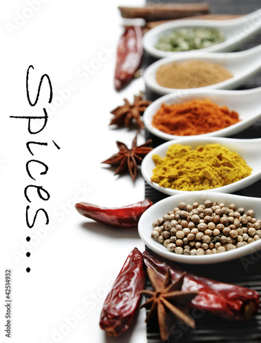 Naklejka na kafelki Spices
