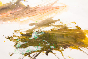  Abstract watercolors paint wet on paper