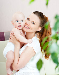 Wall Mural - family  at home