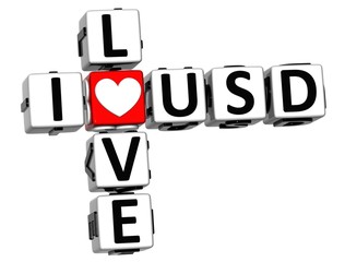 Poster - 3D I Love USD Crossword