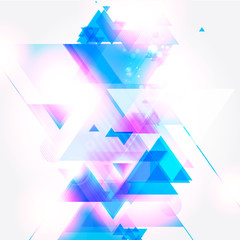 Poster - Abstract Background Vector