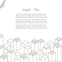 Wall Mural - Vector buildings