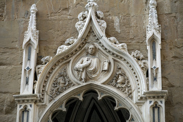 Wall Mural - Florence - Orsanmichele.The florentin gothic