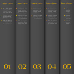 Poster - vector elegant design template