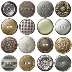 Wall Mural - Vintage buttons