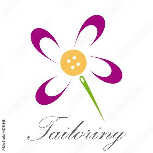 Abstract Logo Tailoring Vector Buy This Stock Vector And
