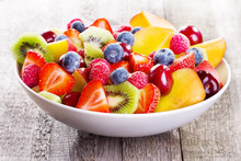 Salad With Fruits And Berries