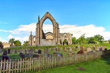 Bolton Abbey In North Yorkshire, England