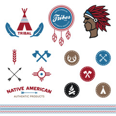 Wall Mural - native tribal designs