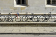 Three different types of bicycle