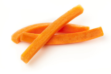 Organic orange carrots