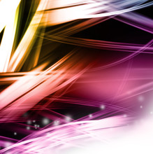 Abstract Purple And Orange Lines Background
