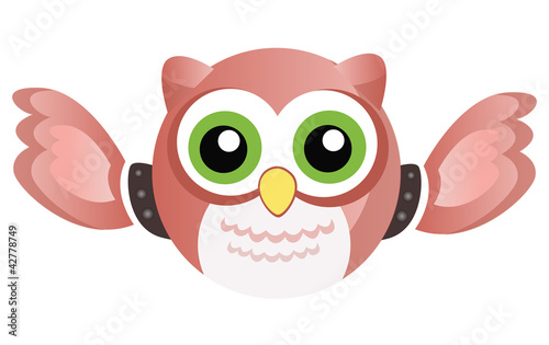 cute robot owl