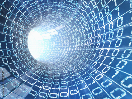 Tapeta ścienna na wymiar Internet cable concept
