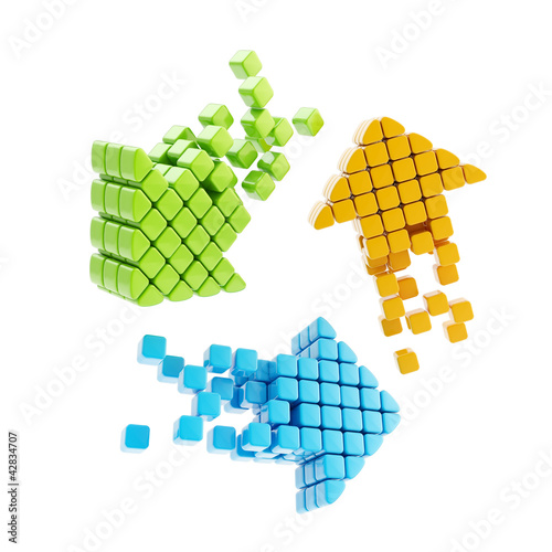 Three step plan as arrow composition