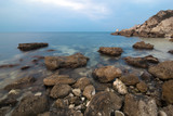 Fototapeta Do akwarium - Sea coast. Landscape
