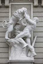 Hercules Fighting The Nemean Lion, Hofburg, Vienna