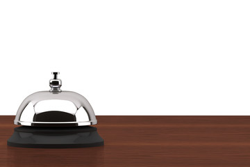 Poster - Service bell on a Desk