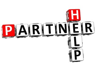 Poster - 3D Help Partner Crossword
