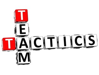 Poster - 3D Team Tactics Crossword