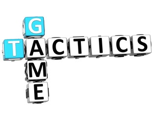 Poster - 3D Game Tactics Crossword